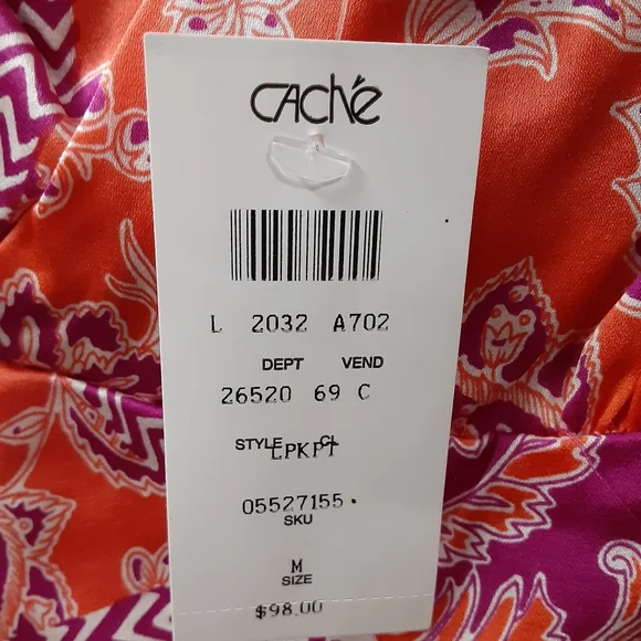 Cache Vibrant Women's Top - Picture 3 of 6